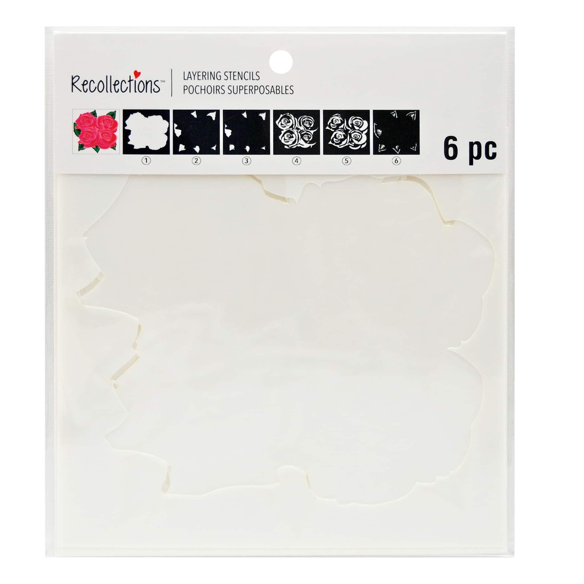 Rose Bunch Layering Stencils by Recollections™